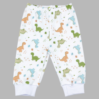 Штанишки Дино Чуди Кидс 458125-10 белый 01